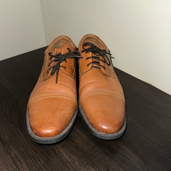 Nunn Bush Brown Dress Shoes - Picture 3 of 4
